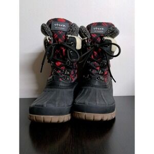 Women's Cougar Creek Lace Up Waterproof Faux Fur Lined Winter  Boots- Size 7